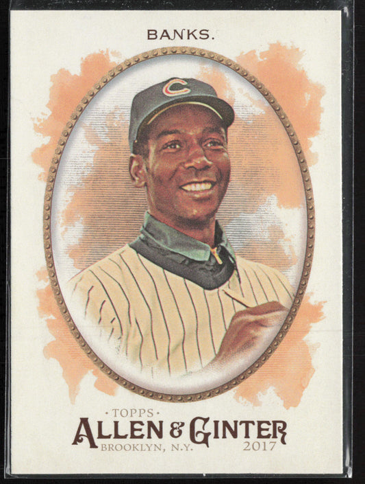 2017 Topps Allen & Ginter #161 Ernie Banks