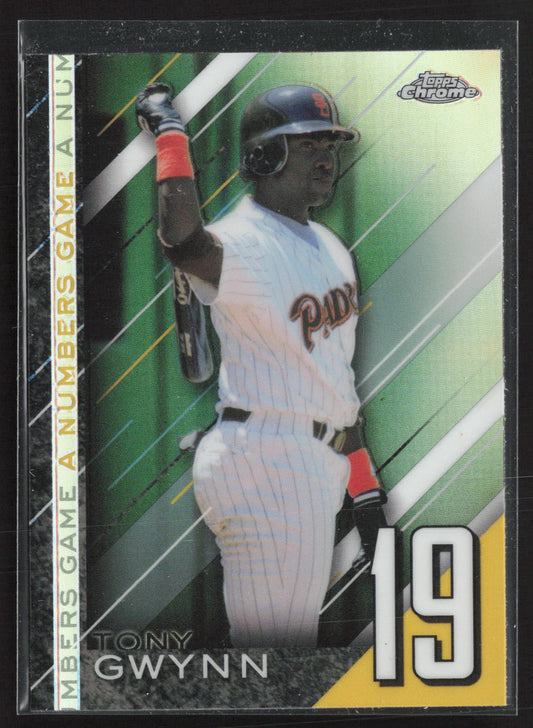 2020 Topps Update #NG-15 Tony Gwynn A Numbers Game
