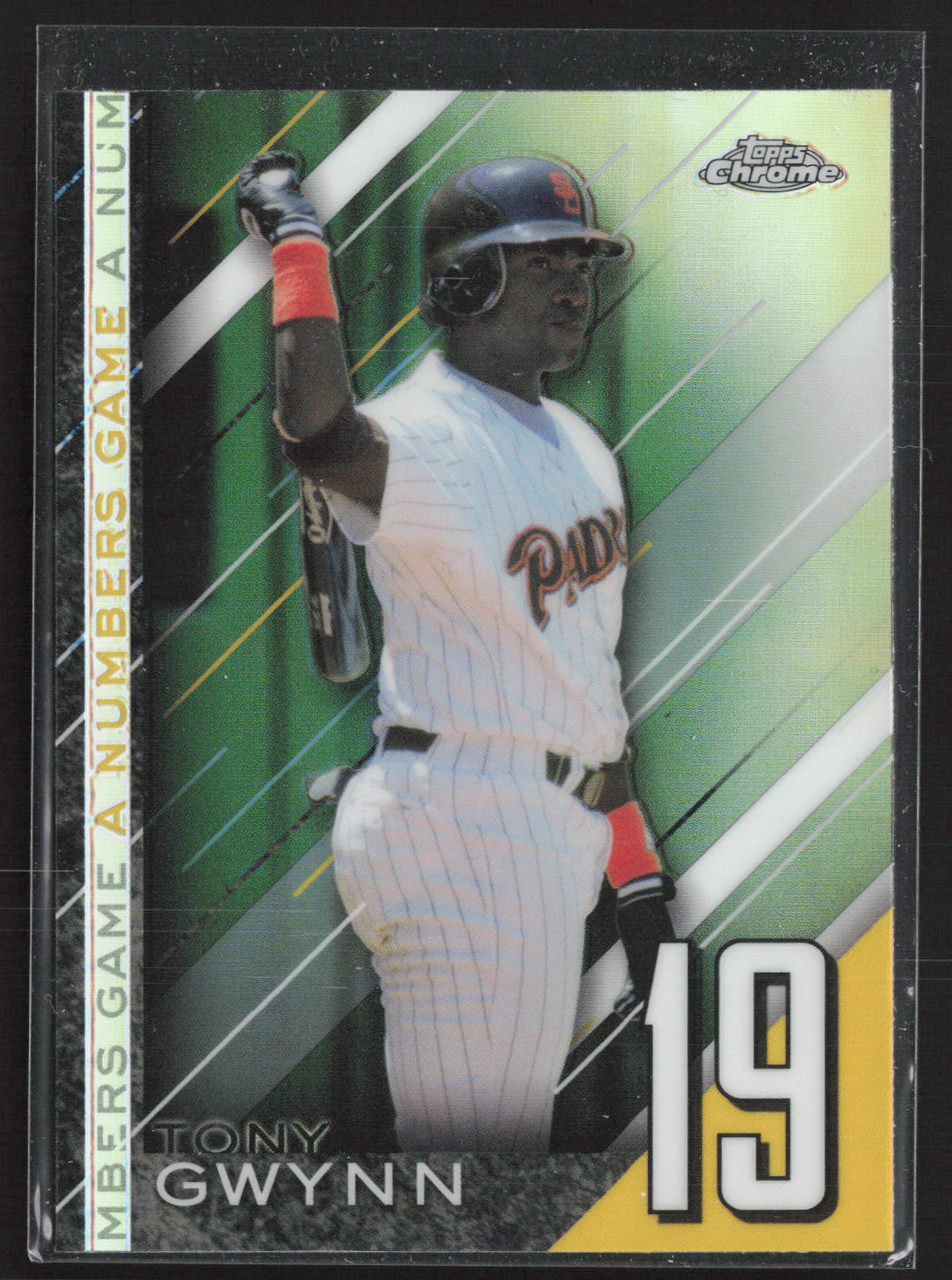 2020 Topps Chrome Update #NGC-15 Tony Gwynn A Numbers Game