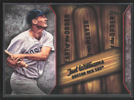 2015 Topps #HOR-1 Ted Williams Heart of the Order