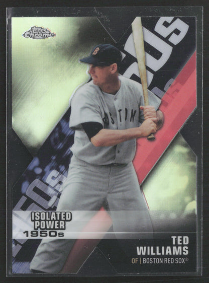 2020 Topps Chrome #DOD-5 Ted Williams Decade of Dominance Die Cut