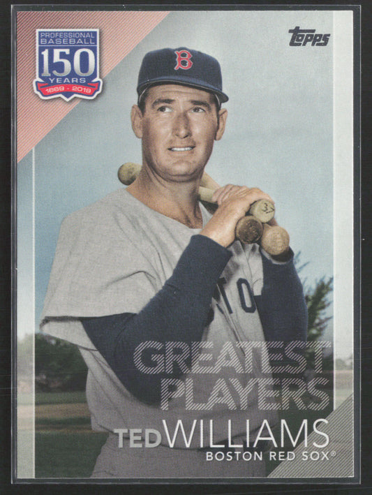 2019 Topps #150-90 Ted Williams 150 Years of Professional Baseball