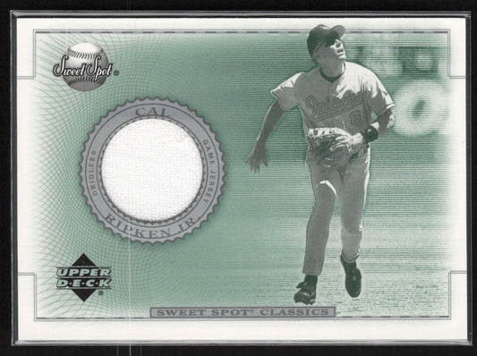 2002 Upper Deck Sweet Spot Classics #J-CR Cal Ripken Jr. Game Jersey