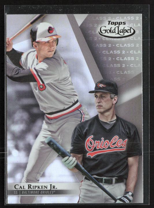2018 Topps Gold Label #13 Cal Ripken Jr. Class 2