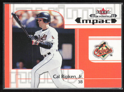 2002 Fleer Maximum #268 Cal Ripken, Jr.