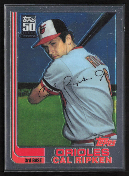 2001 Topps Traded & Rookies #T105 Cal Ripken Jr. Chrome