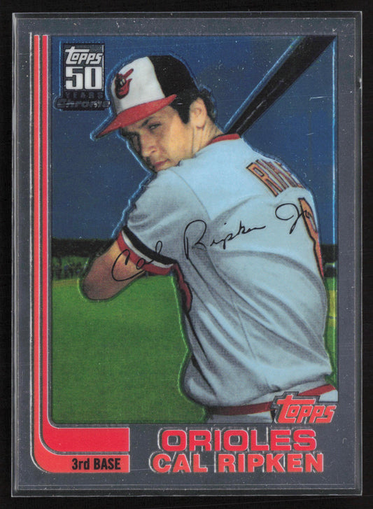 2001 Topps Traded & Rookies #T105 Cal Ripken Jr. Chrome