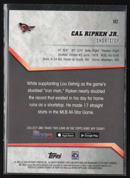 2016 Topps Bunt #162 Cal Ripken Jr.