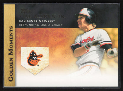 2012 Topps #GM-14 Cal Ripken Jr. Golden Moments (Series 2)