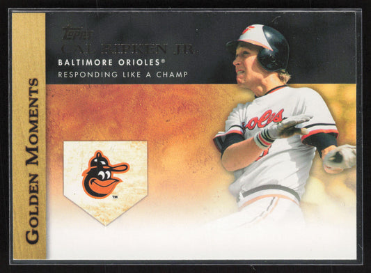 2012 Topps #GM-14 Cal Ripken Jr. Golden Moments (Series 2)