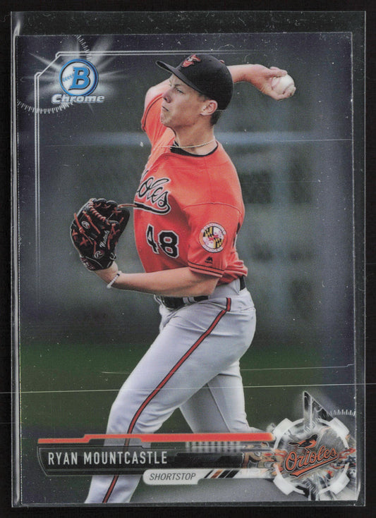 2017 Bowman #BCP75 Ryan Mountcastle Chrome Prospects