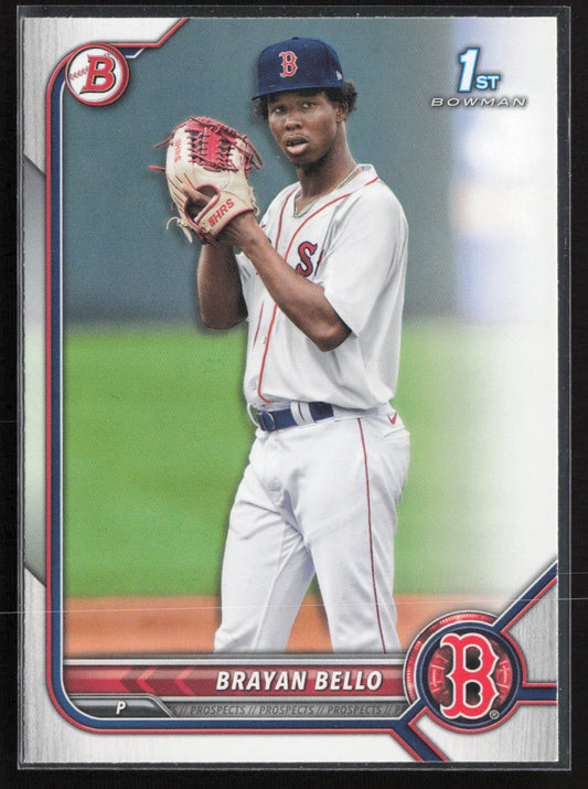 2022 Bowman 1st Edition #BP-107 Brayan Bello