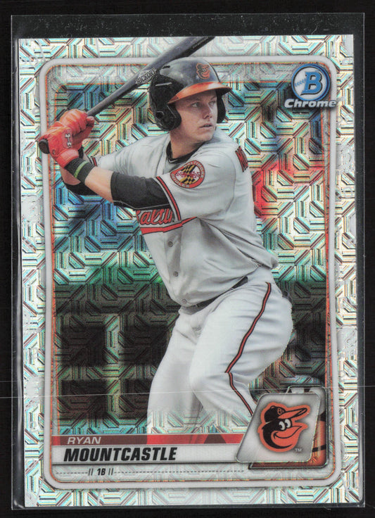 2020 Bowman #BCP-36 Ryan Mountcastle Chrome Prospects Mojo Refractor