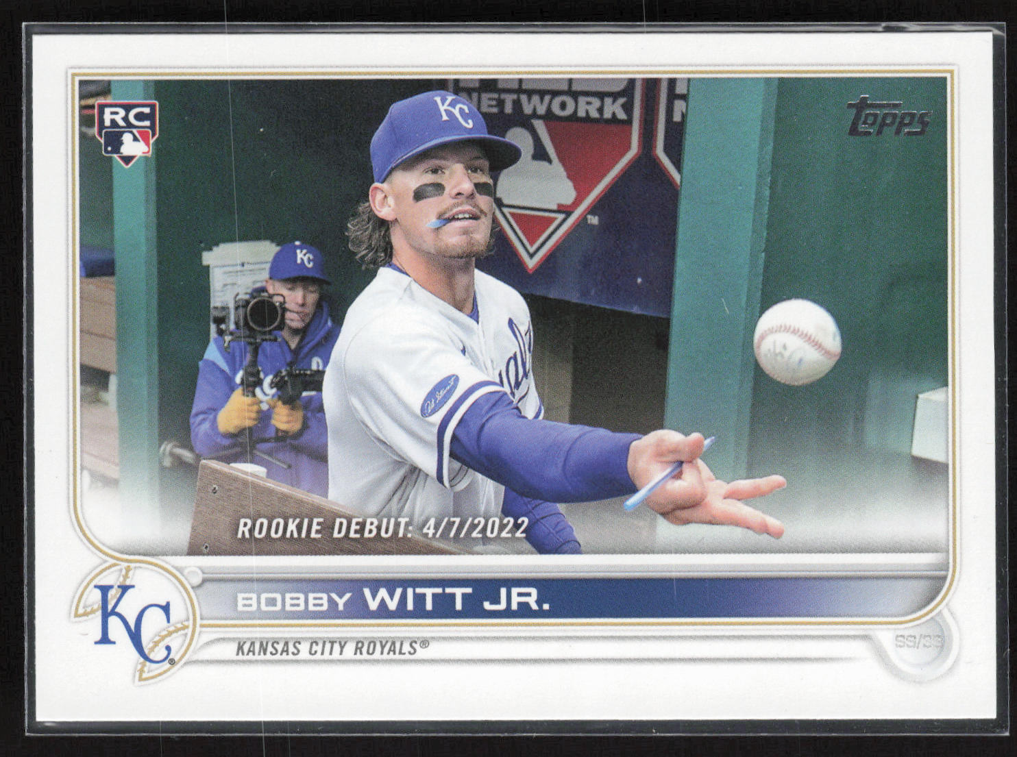2022 Topps Update #US187 Bobby Witt Jr.