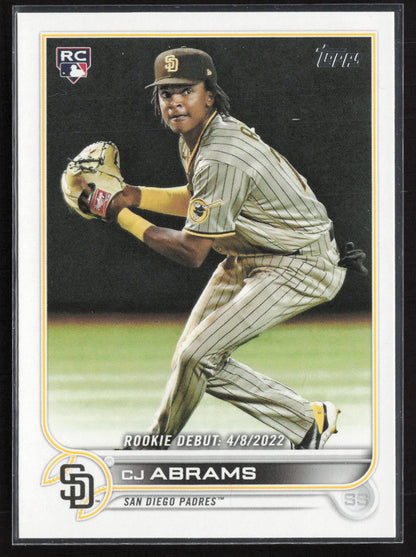 2022 Topps Update #US327 CJ Abrams