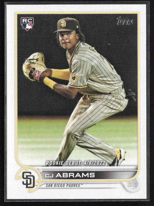 2022 Topps Update #US327 CJ Abrams