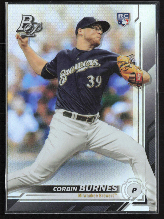 2019 Bowman Platinum #24 Corbin Burnes
