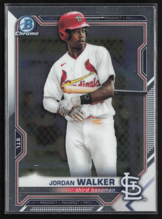 2021 Bowman #BCP-146 Jordan Walker Chrome Prospects