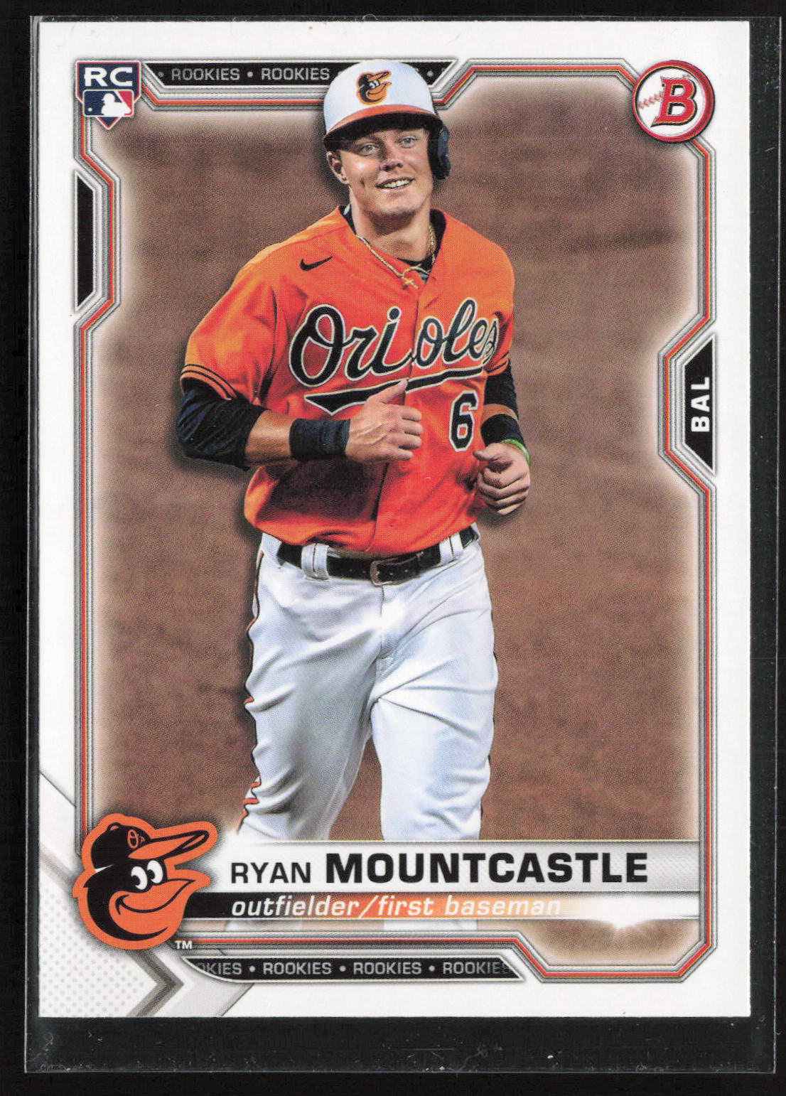 2021 Bowman #41 Ryan Mountcastle