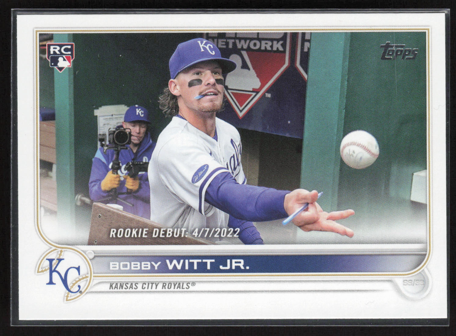 2022 Topps Update #US187 Bobby Witt Jr.