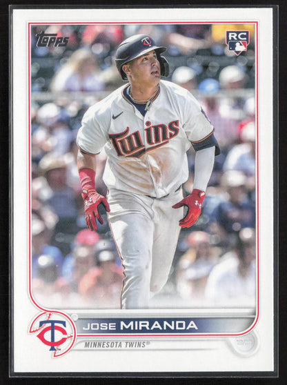 2022 Topps Update #US120 Jose Miranda