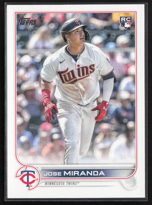 2022 Topps Update #US120 Jose Miranda