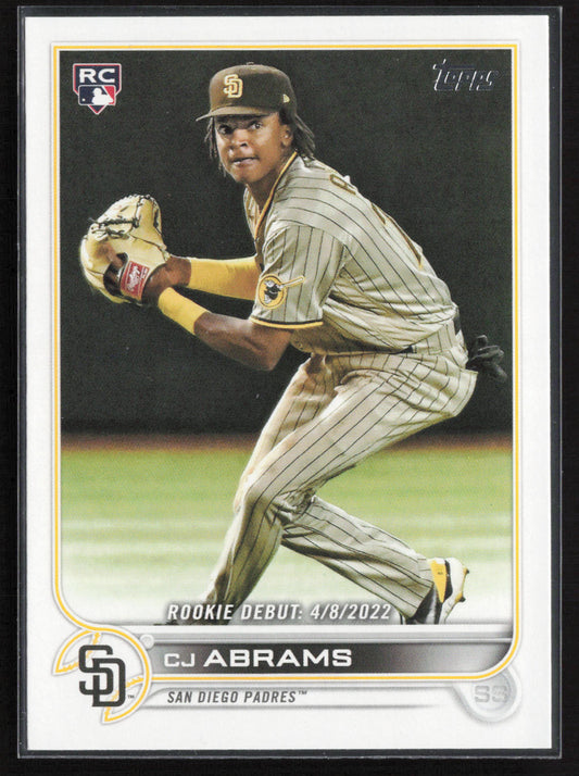 2022 Topps Update #US327 CJ Abrams