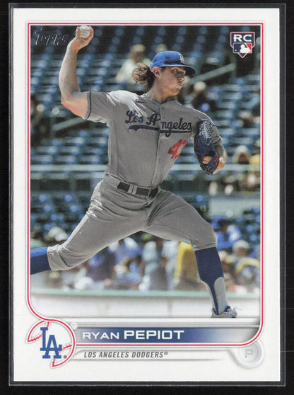 2022 Topps Update #US109 Ryan Pepiot