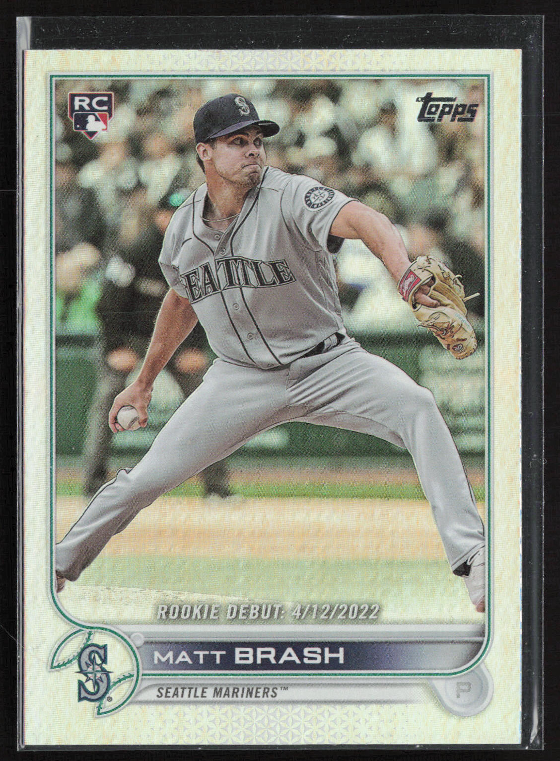 2022 Topps Update #US274 Matt Brash Rainbow Foil