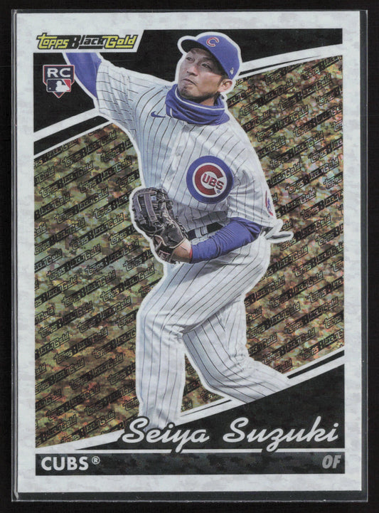 2022 Topps Update #BG-15 Seiya Suzuki Topps Black Gold