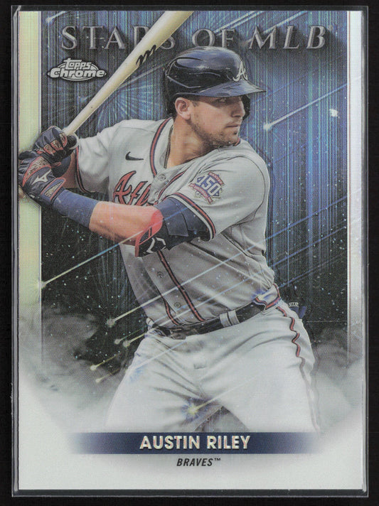 2022 Topps Update #SMLBC-63 Austin Riley Stars of MLB Chrome