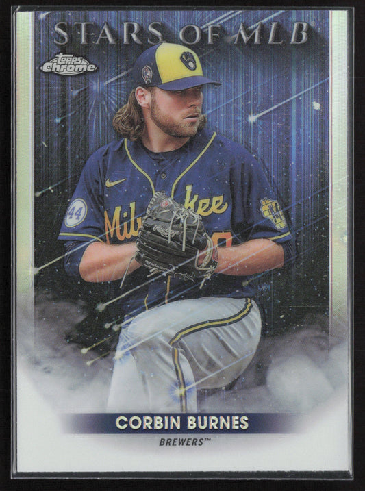 2022 Topps #SMLBC-59 Corbin Burnes Stars of MLB Chrome