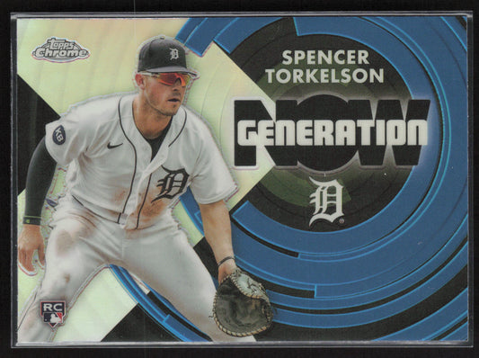 2022 Topps Chrome Update #GNC-25 Spencer Torkelson Generation Now Chrome