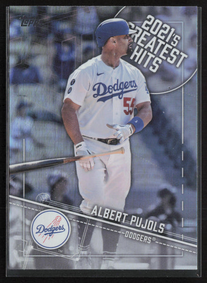 2022 Topps #21GH-7 Albert Pujols 2021's Greatest Hits