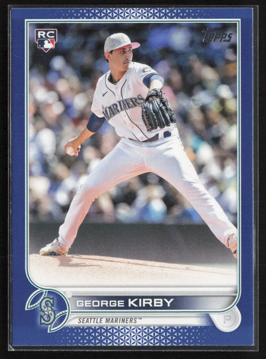 2022 Topps Update #US207 George Kirby Royal Blue