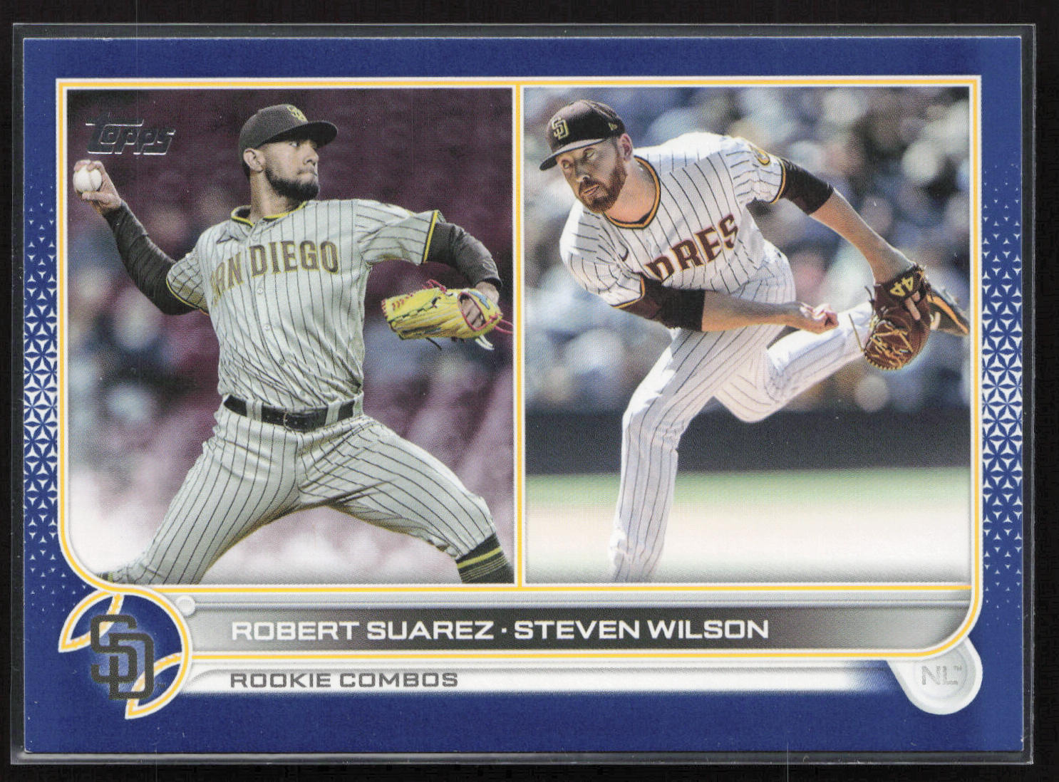 2022 Topps Update #US239 Robert Suarez / Steven Wilson RCOM Royal Blue