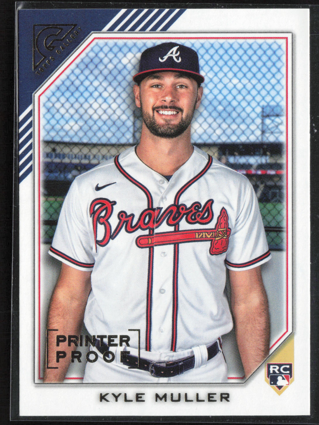 2022 Topps Gallery #30 Kyle Muller Printer Proof