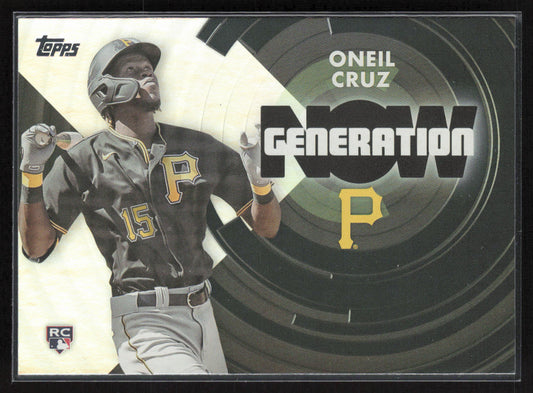 2022 Topps #GN-48 Oneil Cruz Generation Now