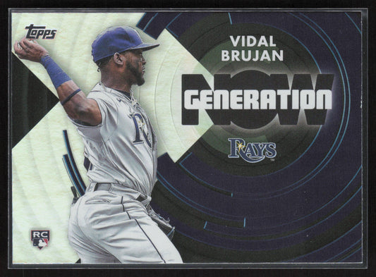 2022 Topps Update #GN-86 Vidal Brujan Generation Now
