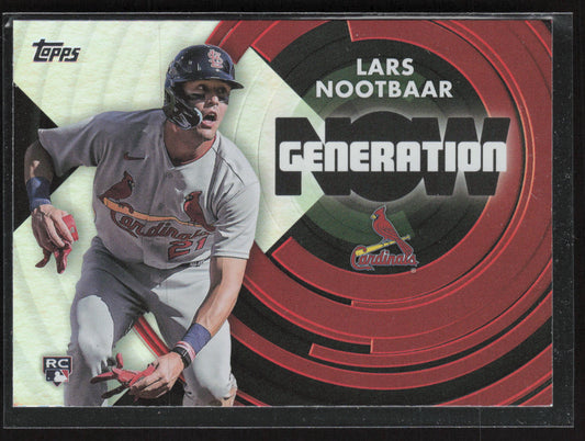 2022 Topps Update #GN-84 Lars Nootbaar Generation Now
