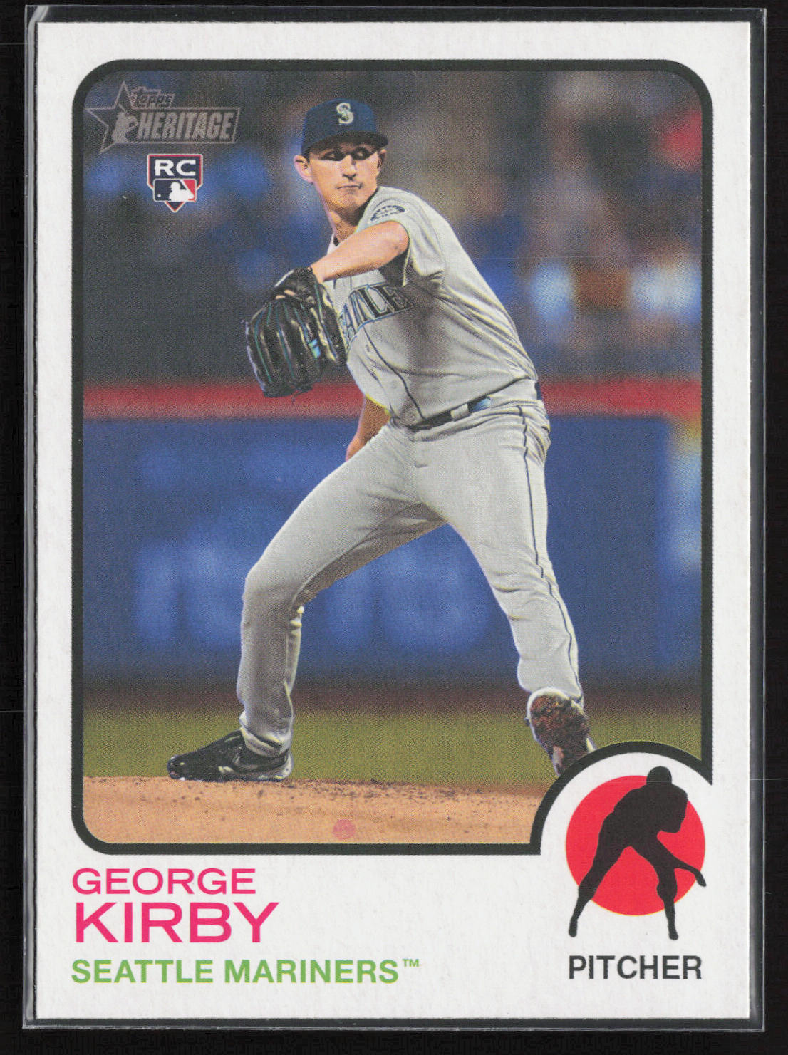 2022 Topps Heritage #677 George Kirby