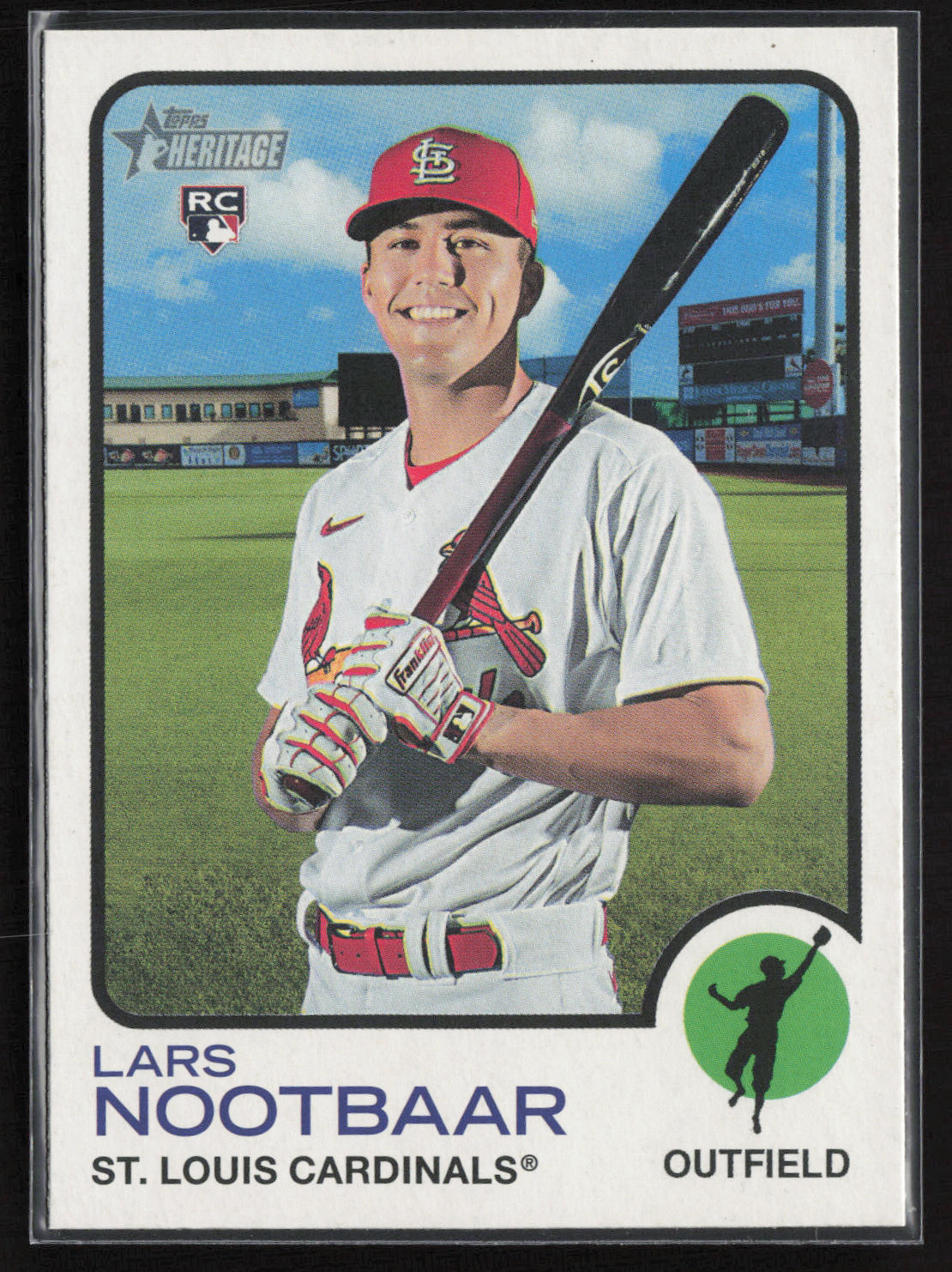 2022 Topps Heritage #32 Lars Nootbaar