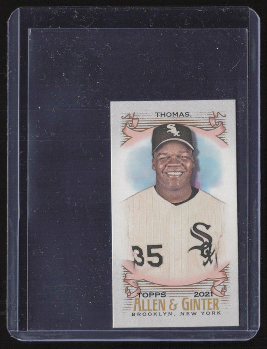2021 Topps Allen & Ginter #127 Frank Thomas Mini Brooklyn