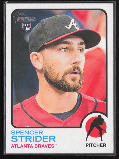 2022 Topps Heritage #521 Spencer Strider