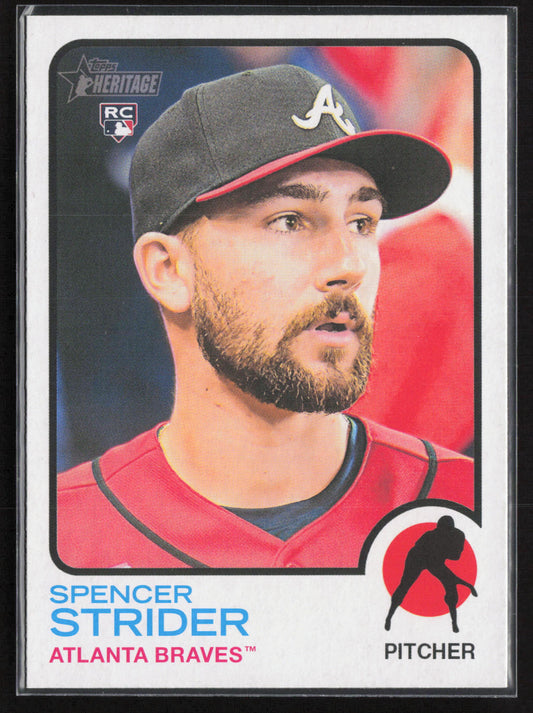 2022 Topps Heritage #521 Spencer Strider
