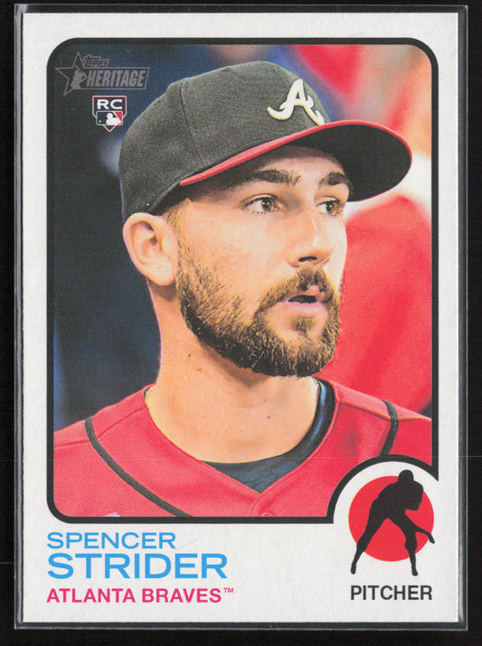 2022 Topps Heritage #521 Spencer Strider