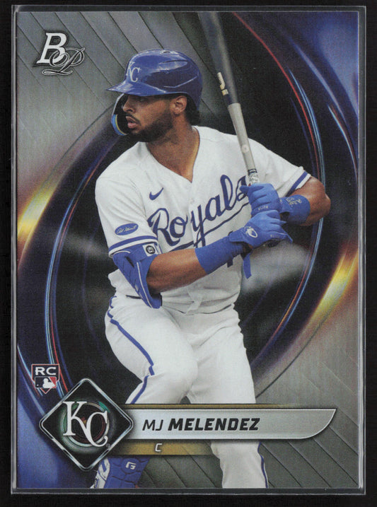 2022 Bowman Platinum #85 MJ Melendez