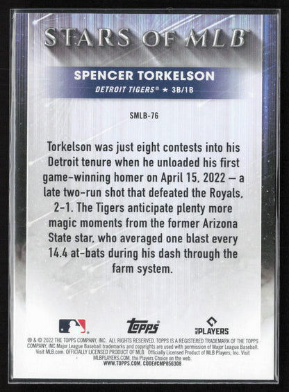 2022 Topps Update #SMLB-76 Spencer Torkelson Stars of MLB