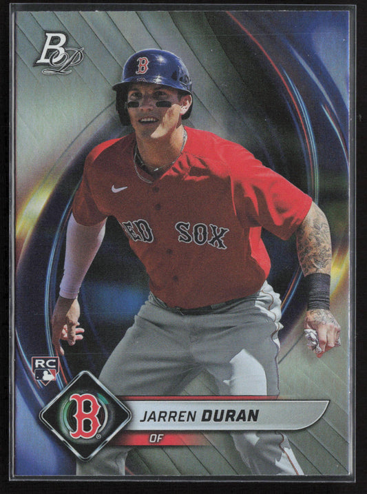 2022 Bowman Platinum #27 Jarren Duran