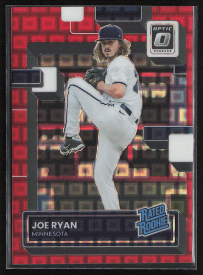 2022 Donruss Optic #54 Joe Ryan Red Dragon Prizm #96 of 99